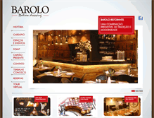 Tablet Screenshot of barolo.com.br